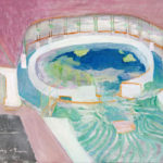 「トネールの泉」69×100cm・油彩・2017年